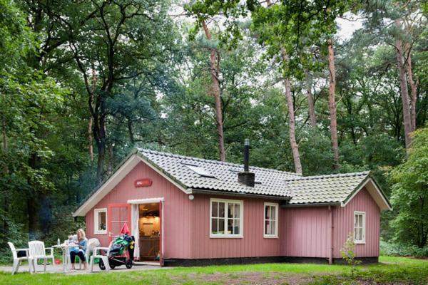Chalets De Roos Beerze Bagian luar foto